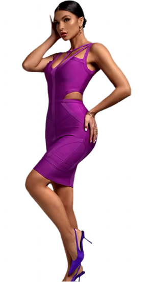 Cutout Bandage Dress