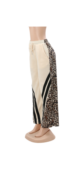 Leopard Wide Leg Joggers – The Sip & Shop Boutique