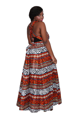 African Animal Dress