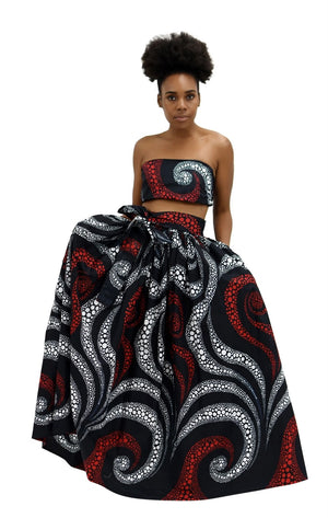 African Maxi Skirt