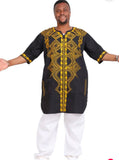 African Men Pattern Shirt