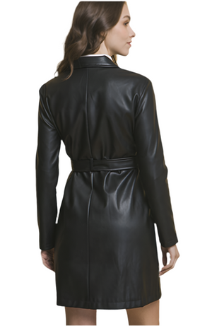 Leather Trench Coat