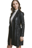 Leather Trench Coat