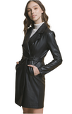 Leather Trench Coat