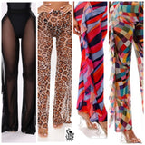 High Waist Coverup Pants