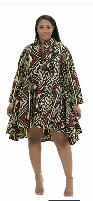 The Flattering African Dress