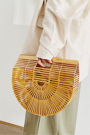 Half Moon Woven Bag