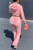 Pink Velour Set