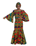 African Mermaid Dress